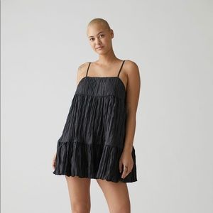 UO Clara Tiered Mini Dress
